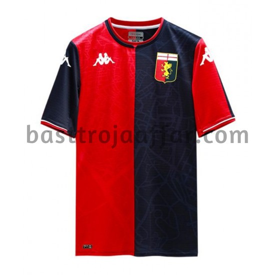 Genoa Hemma Fotbollströja 2021-2022 Kortärmad
