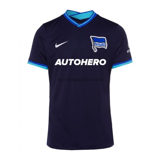 Hertha Berlin Borta Fotbollströja 2021-2022 Kortärmad