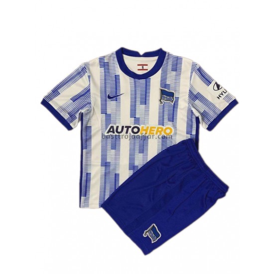 Hertha Berlin Barn Hemma Fotbollströja 2021-2022 Kortärmad
