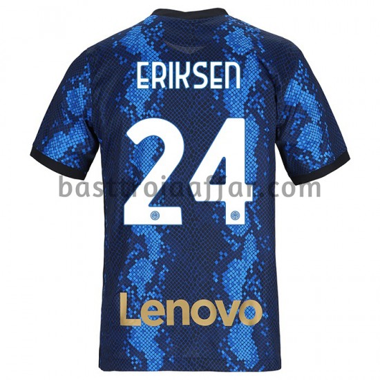 Inter Milan Christian Eriksen 24 Hemma Fotbollströja 2021-2022 Kortärmad