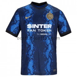 Inter Milan Hemma Fotbollströja 2021-2022 Kortärmad