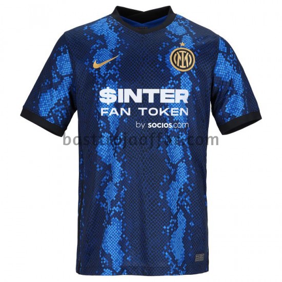Inter Milan Hemma Fotbollströja 2021-2022 Kortärmad