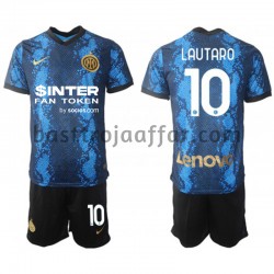 Inter Milan Lautaro Martinez 10 Barn Hemma Fotbollströja 2021-2022 Kortärmad Inter Milan Lautaro Martinez 10 Barn Hemma Fotbollströja 2021-2022 Kortärmad