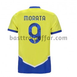 Juventus Alvaro Morata 9 Tredje Fotbollströja 2021-2022 Kortärmad