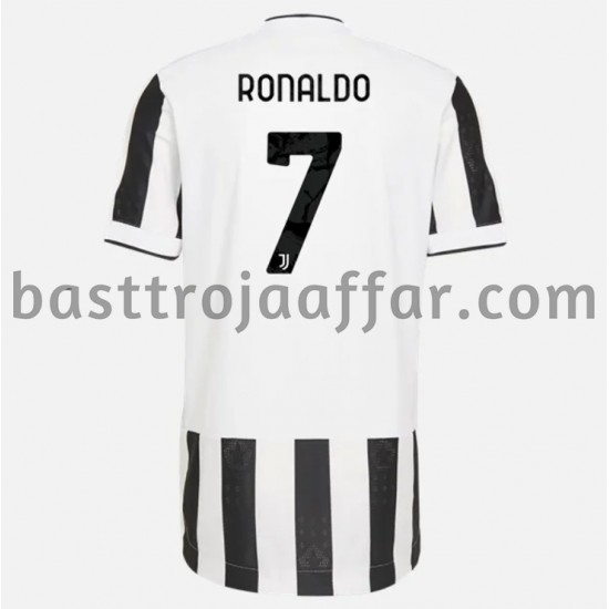 Juventus Cristiano Ronaldo 7 Hemma Fotbollströja 2021-2022 Kortärmad