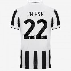 Juventus Federico Chiesa 22 Hemma Fotbollströja 2021-2022 Kortärmad