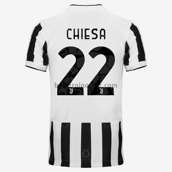 Juventus Federico Chiesa 22 Hemma Fotbollströja 2021-2022 Kortärmad