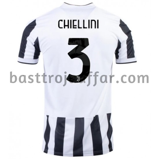 Juventus Giorgio Chiellini 3 Hemma Fotbollströja 2021-2022 Kortärmad