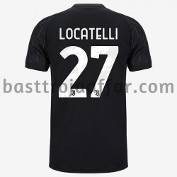 Juventus Manuel Locatelli 27 Borta Fotbollströja 2021-2022 Kortärmad