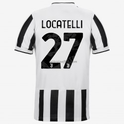 Juventus Manuel Locatelli 27 Hemma Fotbollströja 2021-2022 Kortärmad Juventus Manuel Locatelli 27 Hemma Fotbollströja 2021-2022 Kortärmad