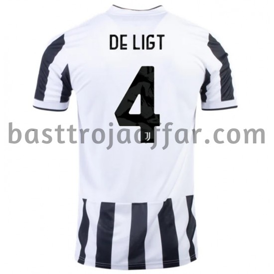 Juventus Matthijs de Ligt 4 Hemma Fotbollströja 2021-2022 Kortärmad