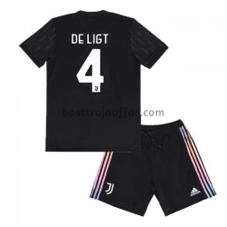 Juventus Matthijs de Ligt 4 Barn Borta Fotbollströja 2021-2022 Kortärmad Juventus Matthijs de Ligt 4 Barn Borta Fotbollströja 2021-2022 Kortärmad
