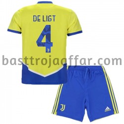 Juventus Matthijs de Ligt 4 Barn Tredje Fotbollströja 2021-2022 Kortärmad Juventus Matthijs de Ligt 4 Barn Tredje Fotbollströja 2021-2022 Kortärmad