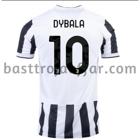 Juventus Paulo Dybala 10 Hemma Fotbollströja 2021-2022 Kortärmad