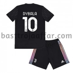 Juventus Paulo Dybala 10 Barn Borta Fotbollströja 2021-2022 Kortärmad Juventus Paulo Dybala 10 Barn Borta Fotbollströja 2021-2022 Kortärmad