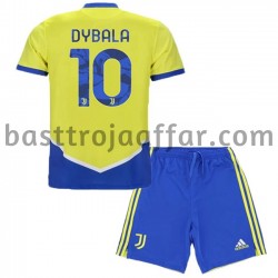 Juventus Paulo Dybala 10 Barn Tredje Fotbollströja 2021-2022 Kortärmad Juventus Paulo Dybala 10 Barn Tredje Fotbollströja 2021-2022 Kortärmad