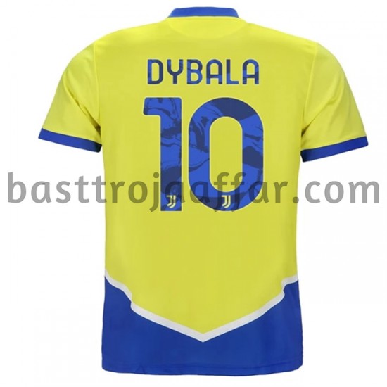 Juventus Paulo Dybala 10 Tredje Fotbollströja 2021-2022 Kortärmad