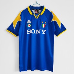 Juventus Retro Borta Fotbollströja 1995-1996 Kortärmad