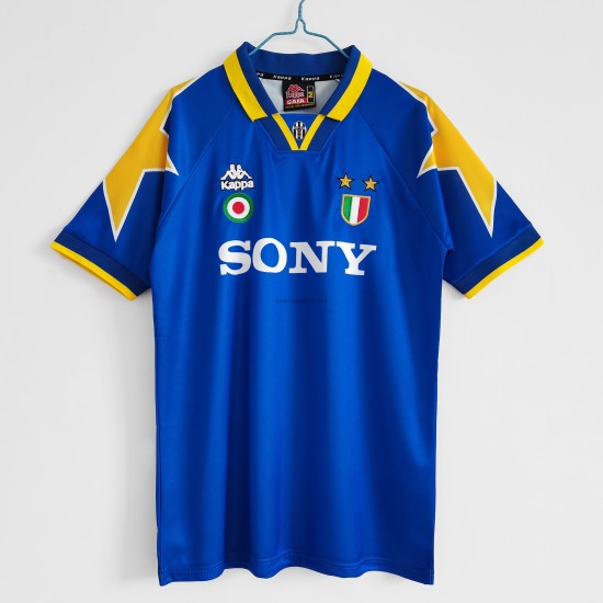 Juventus Retro Borta Fotbollströja 1995-1996 Kortärmad
