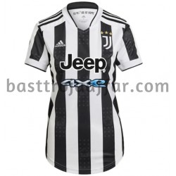 Juventus Dam Hemma Fotbollströja 2021-2022 Kortärmad Juventus Dam Hemma Fotbollströja 2021-2022 Kortärmad