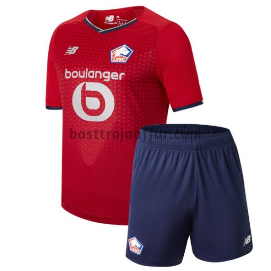 LOSC Lille Barn Hemma Fotbollströja 2021-2022 Kortärmad