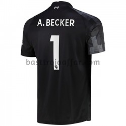 Liverpool A.Becker 1 Målvakt Tredje Fotbollströja 2021-2022 Kortärmad