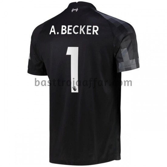 Liverpool A.Becker 1 Målvakt Tredje Fotbollströja 2021-2022 Kortärmad