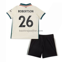 Liverpool Andrew Robertson 26 Barn Borta Fotbollströja 2021-2022 Kortärmad Liverpool Andrew Robertson 26 Barn Borta Fotbollströja 2021-2022 Kortärmad
