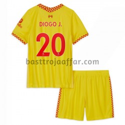 Liverpool Diogo Jota 20 Barn Tredje Fotbollströja 2021-2022 Kortärmad