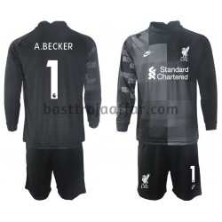 Liverpool Målvakt A.BECKER 1 Barn Tredje Fotbollströja 2021-2022 Långärmad Liverpool Målvakt A.BECKER 1 Barn Tredje Fotbollströja 2021-2022 Långärmad