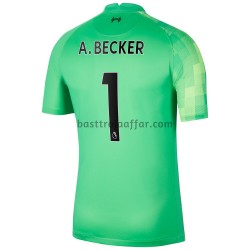Liverpool Målvakt A.Becker 1 Hemma Fotbollströja 2021-2022 Kortärmad