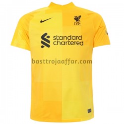 Liverpool Målvakt Borta Fotbollströja 2021-2022 Kortärmad Liverpool Målvakt Borta Fotbollströja 2021-2022 Kortärmad