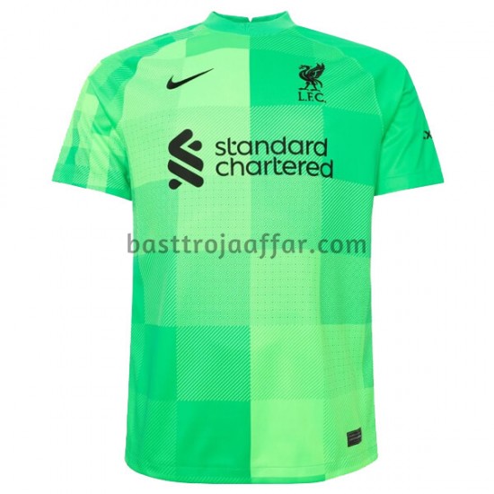 Liverpool Målvakt Hemma Fotbollströja 2021-2022 Kortärmad