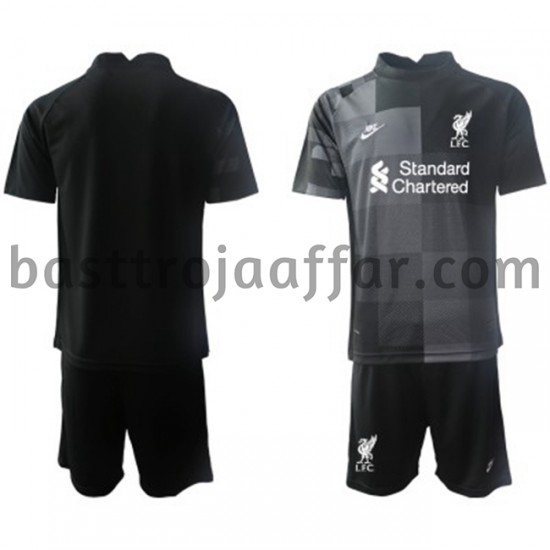 Liverpool Målvakt Barn Tredje Fotbollströja 2021-2022 Kortärmad