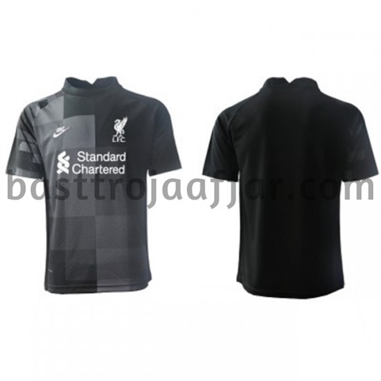 Liverpool Målvakt Tredje Fotbollströja 2021-2022 Kortärmad
