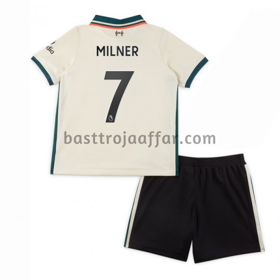 Liverpool James Milner 7 Barn Borta Fotbollströja 2021-2022 Kortärmad