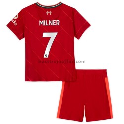 Liverpool James Milner 7 Barn Hemma Fotbollströja 2021-2022 Kortärmad