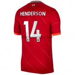 Liverpool Jordan Henderson 14 Hemma Fotbollströja 2021-2022 Kortärmad