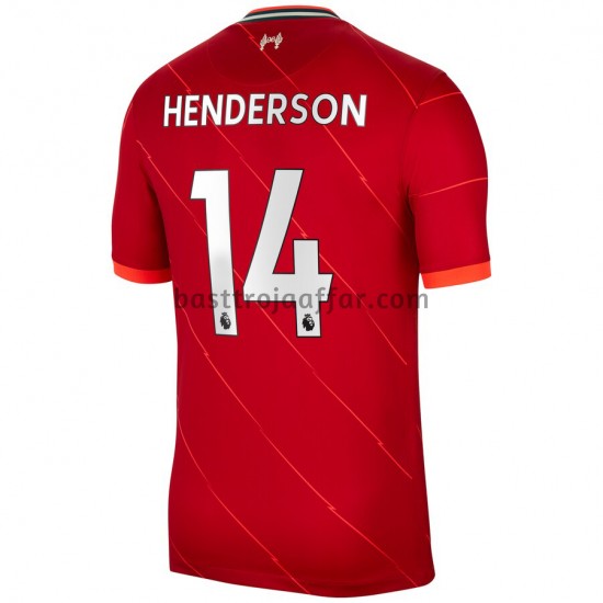 Liverpool Jordan Henderson 14 Hemma Fotbollströja 2021-2022 Kortärmad