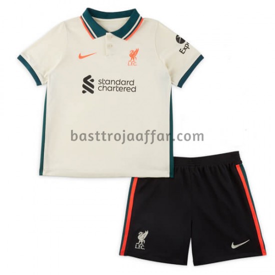 Liverpool Barn Borta Fotbollströja 2021-2022 Kortärmad
