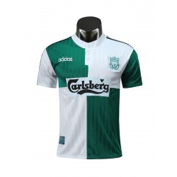 Liverpool Retro Borta Fotbollströja 1995 Kortärmad
