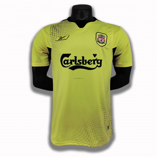 Liverpool Retro Borta Fotbollströja 2004-2005 Kortärmad