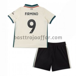 Liverpool Roberto Firmino 9 Barn Borta Fotbollströja 2021-2022 Kortärmad Liverpool Roberto Firmino 9 Barn Borta Fotbollströja 2021-2022 Kortärmad