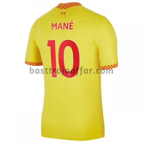 Liverpool Sadio Mane 10 Tredje Fotbollströja 2021-2022 Kortärmad