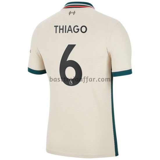 Liverpool Thiago Alcantara 6 Borta Fotbollströja 2021-2022 Kortärmad