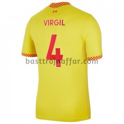 Liverpool Virgil van Dijk 4 Tredje Fotbollströja 2021-2022 Kortärmad