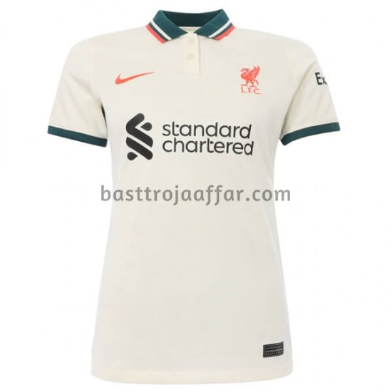 Liverpool Dam Borta Fotbollströja 2021-2022 Kortärmad