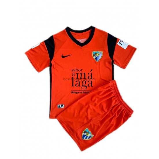 Málaga CF Barn Borta Fotbollströja 2021-2022 Kortärmad