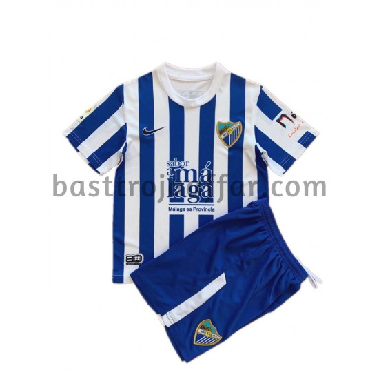 Málaga CF Barn Hemma Fotbollströja 2021-2022 Kortärmad