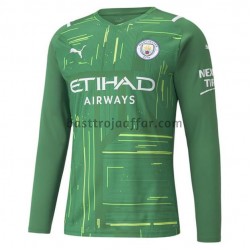 Manchester City Målvakt Borta Fotbollströja 2021-2022 Långärmad Manchester City Målvakt Borta Fotbollströja 2021-2022 Långärmad